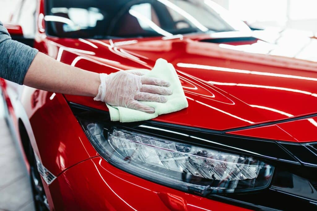 Experienced mobile car valet in Birmingham offering meticulous car cleaning services.