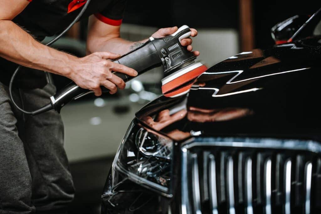 Preserve the brilliance of your sports car's chrome with expert valeting in Birmingham (e.g., Meticulous Chrome Polishing & Restoration)